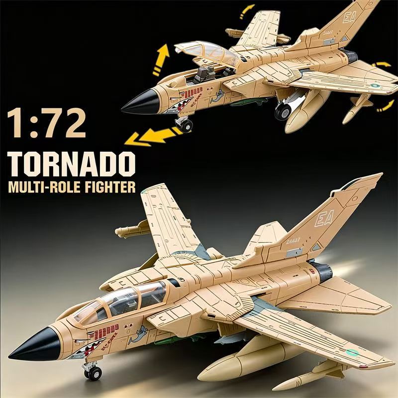 Model Kit Instructions - 1/72 Tornado Multi-Role Fighterea Jet Quick