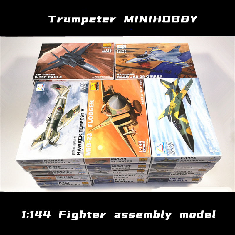 Model Kit Academy - TRUMPETER 1/144 Military Fighter Assembly Model