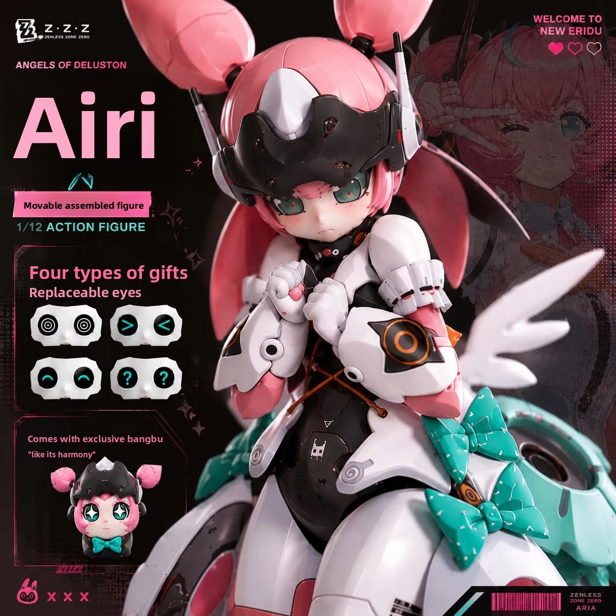 Zenless Zone Zero Angels Of De - Model Kit Mecha ulasan dan harga