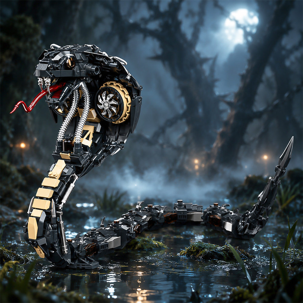 Mechanical Cobra Style Animal  - Model Kit Ikaruga ulasan dan harga