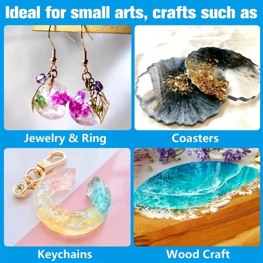 Crystal Clear Epoxy Resin 1:1  - Resin Kit Cast ulasan dan harga