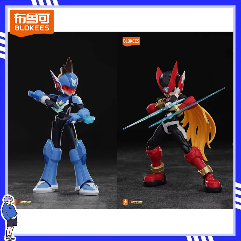 In Stock Blokees Mega Man Cham - Model Kit Zero Megaman ulasan dan harga