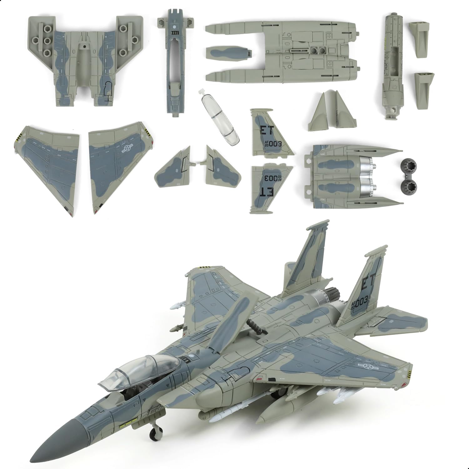1/72 F-15EX Eagle II American  - Model Kit Instructions ulasan dan harga