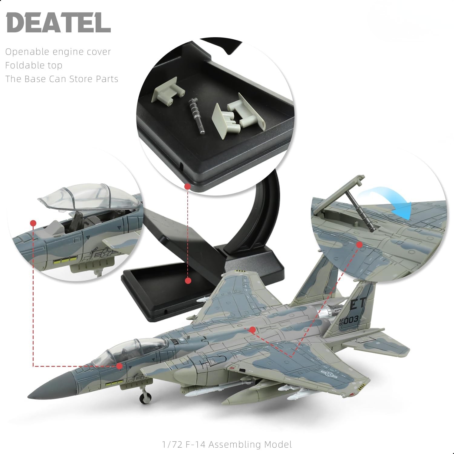 1/72 F-15EX Eagle II American  - Model Kit Instructions ulasan dan harga