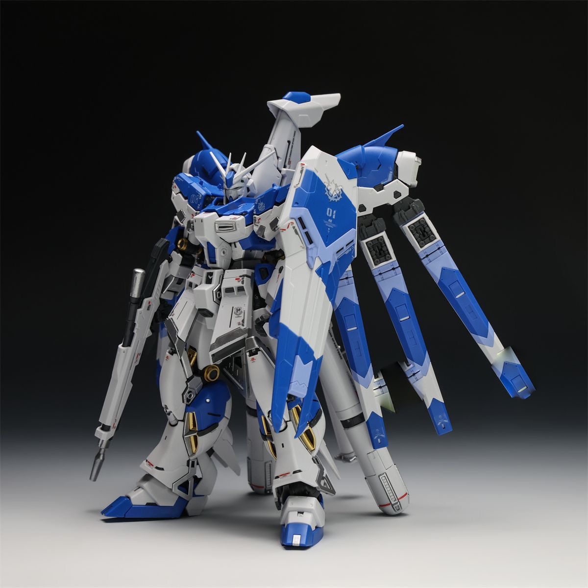 1/144 Hi‑v Gundam Assembly Mod - Model Kit Mecha ulasan dan harga