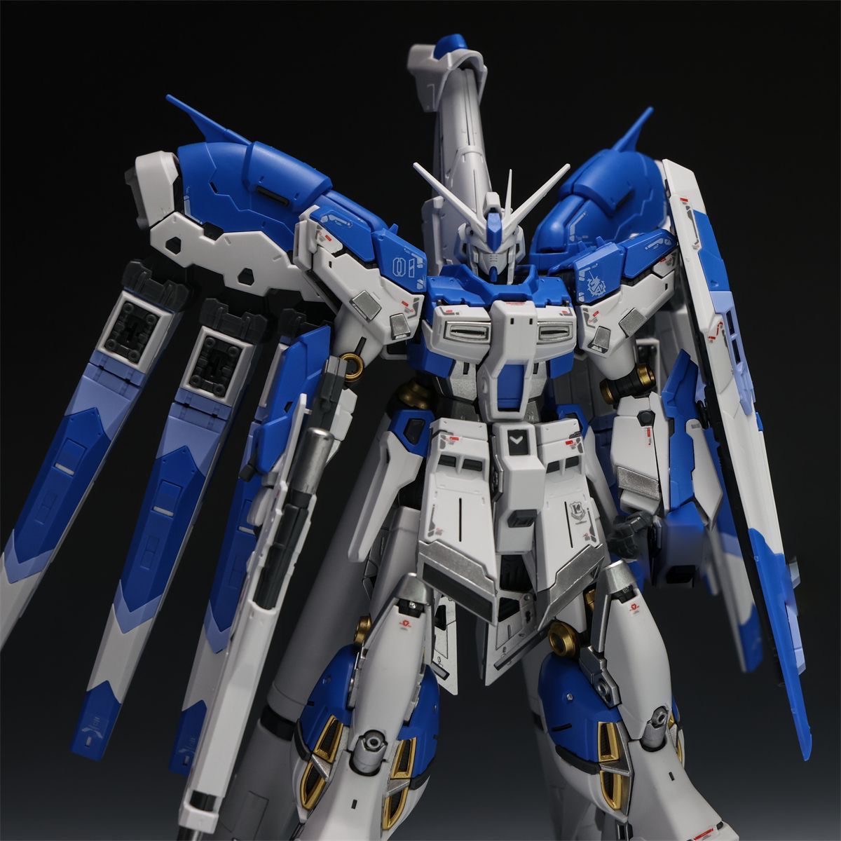1/144 Hi‑v Gundam Assembly Mod - Model Kit Mecha ulasan dan harga