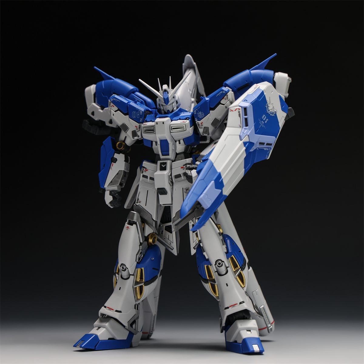 1/144 Hi‑v Gundam Assembly Mod - Model Kit Mecha ulasan dan harga