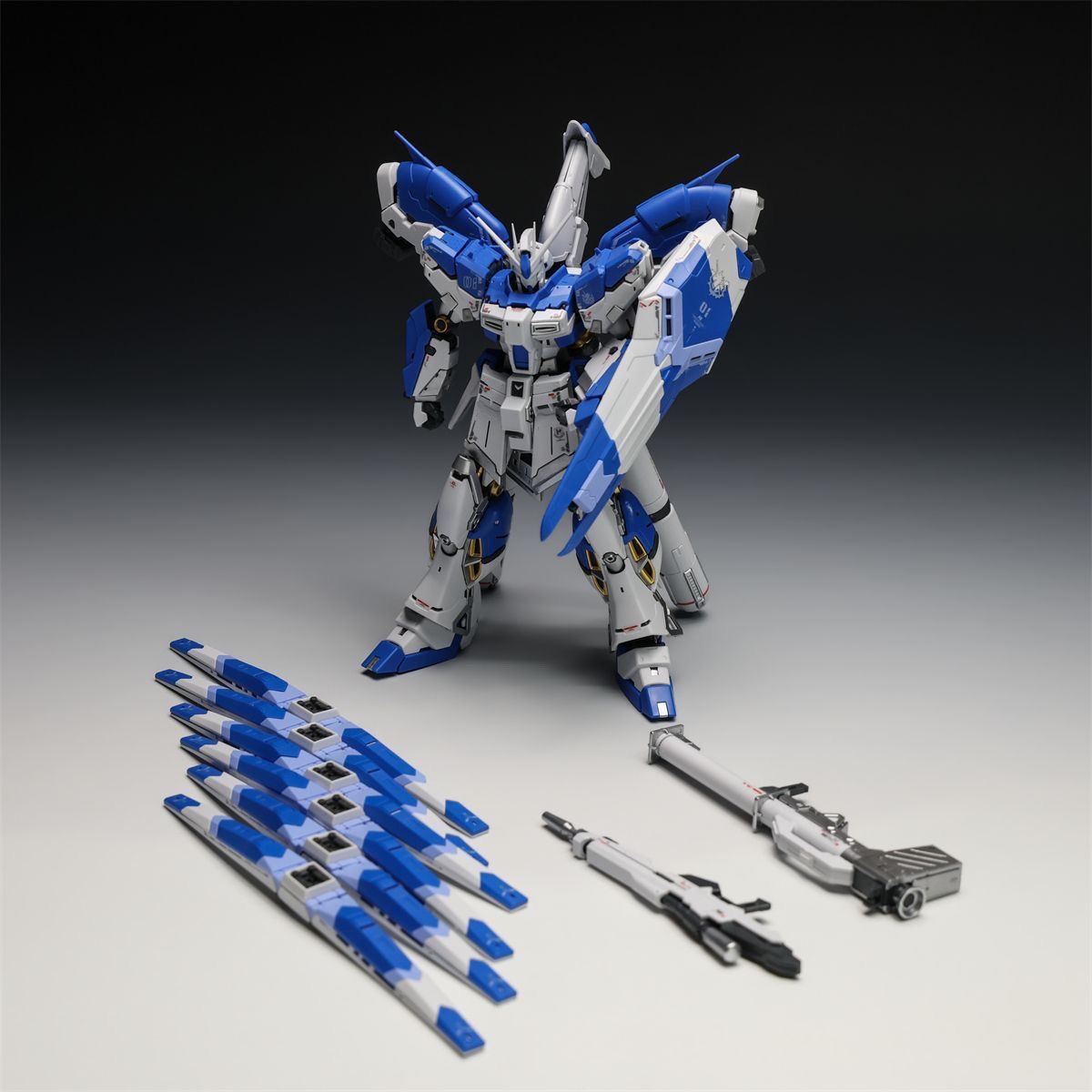 1/144 Hi‑v Gundam Assembly Mod - Model Kit Mecha ulasan dan harga