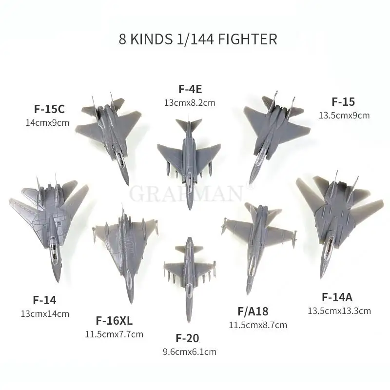 1/144 Assembly Fighter Model U - Model Kit Academy ulasan dan harga