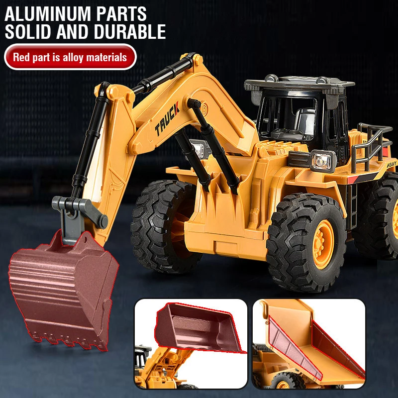 2.4G Alloy Remote Control Exca - Model Kit Excavator ulasan dan harga