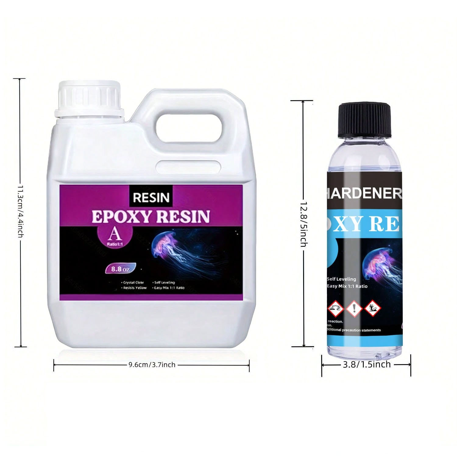 125ml/250ml Crystal Clear Cast - Resin Kit Cast ulasan dan harga