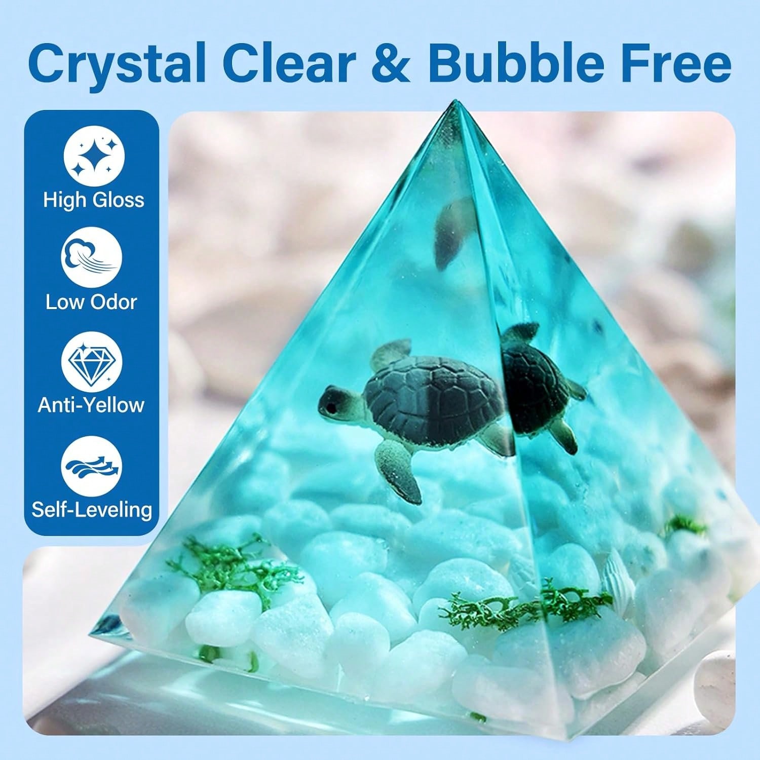 125ml/250ml Crystal Clear Cast - Resin Kit Cast ulasan dan harga