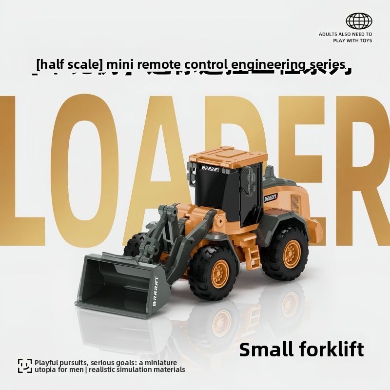 1:64 Metal RC Engineering Car  - Model Kit Excavator ulasan dan harga