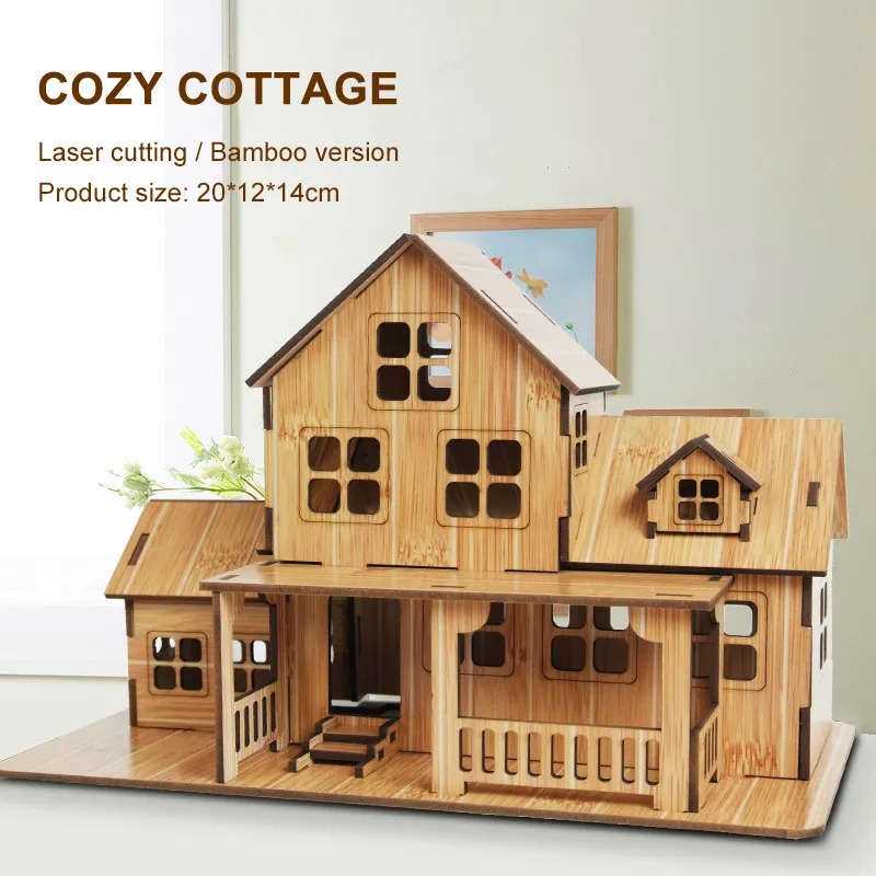 3D Wooden Puzzle Model GamesCo - Model Kit Mecha ulasan dan harga