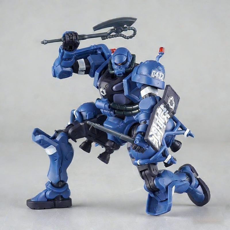 Gquuuuuux Military Police Zaku - Model Kit Gundam Hg ulasan dan harga