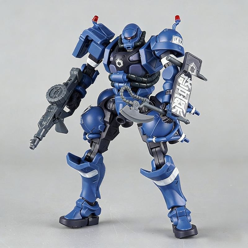 Gquuuuuux Military Police Zaku - Model Kit Gundam Hg ulasan dan harga