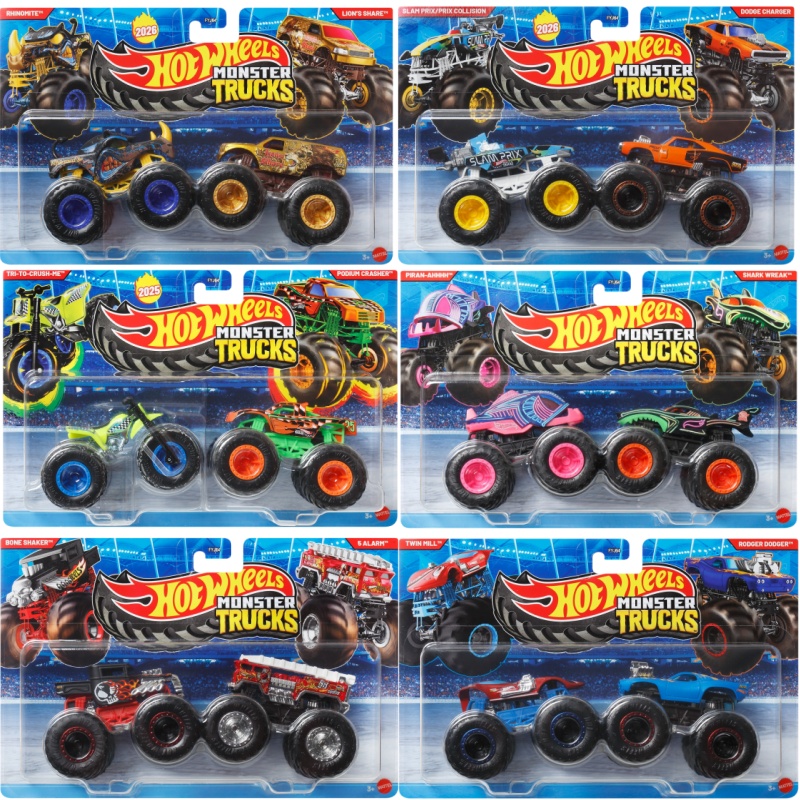 2026 Hot Wheels Monster Trucks - Hot Wheels Car Mainline ulasan dan harga