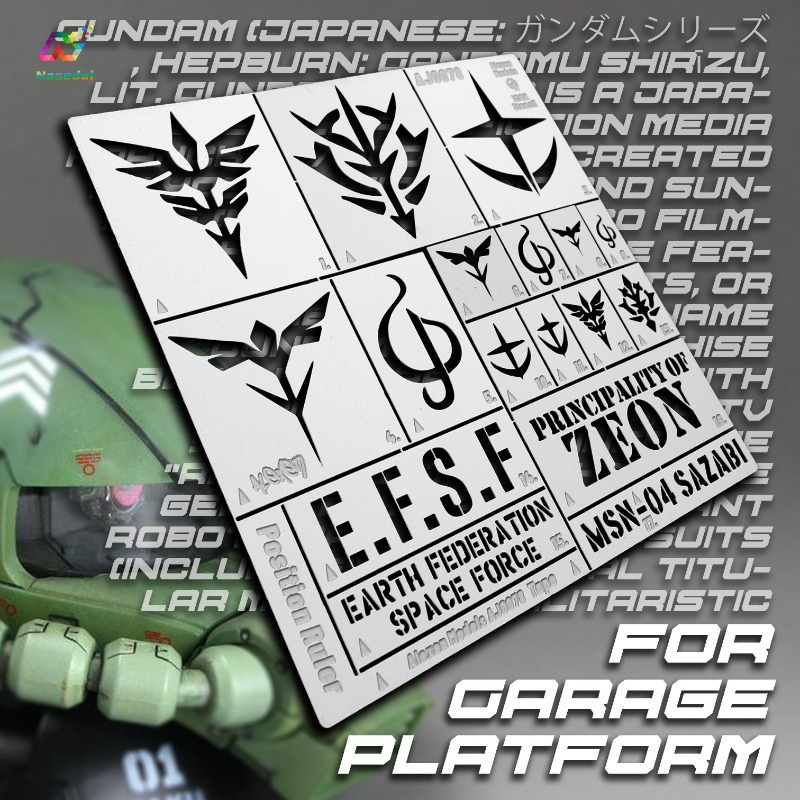 Alexen AJ0078 Stainless Steel  - Model Kit Gundam Hg ulasan dan harga