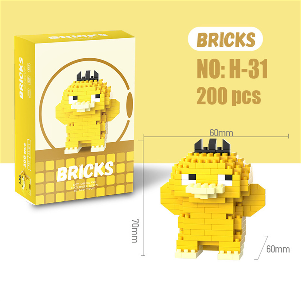 Pokemon Micro Building Blocks  - Model Kit Ikaruga ulasan dan harga