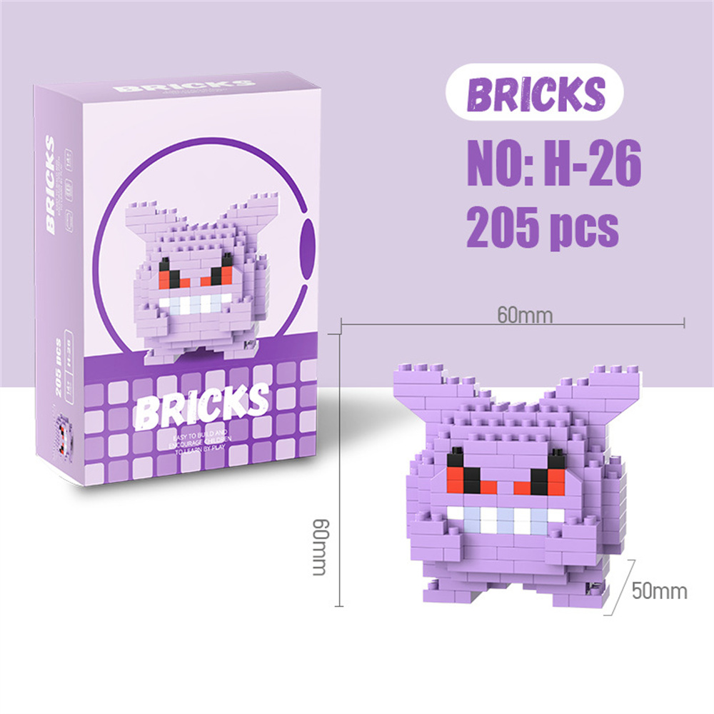 Pokemon Micro Building Blocks  - Model Kit Ikaruga ulasan dan harga