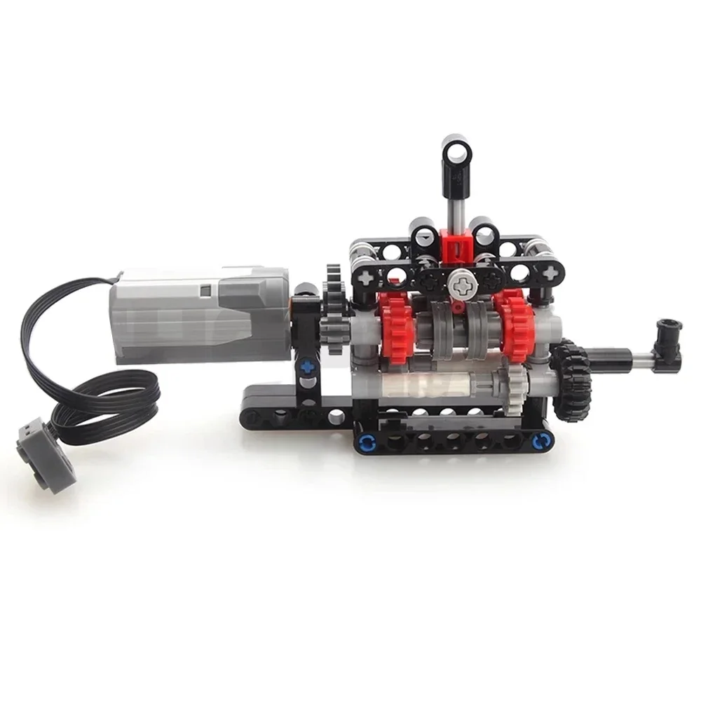 MOC High-tech 4 Speeds Gearbox - Model Kit Ikaruga ulasan dan harga