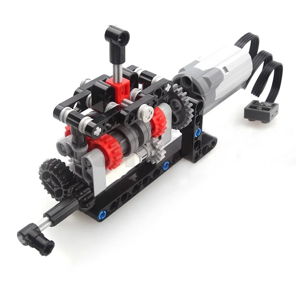 MOC High-tech 4 Speeds Gearbox - Model Kit Ikaruga ulasan dan harga