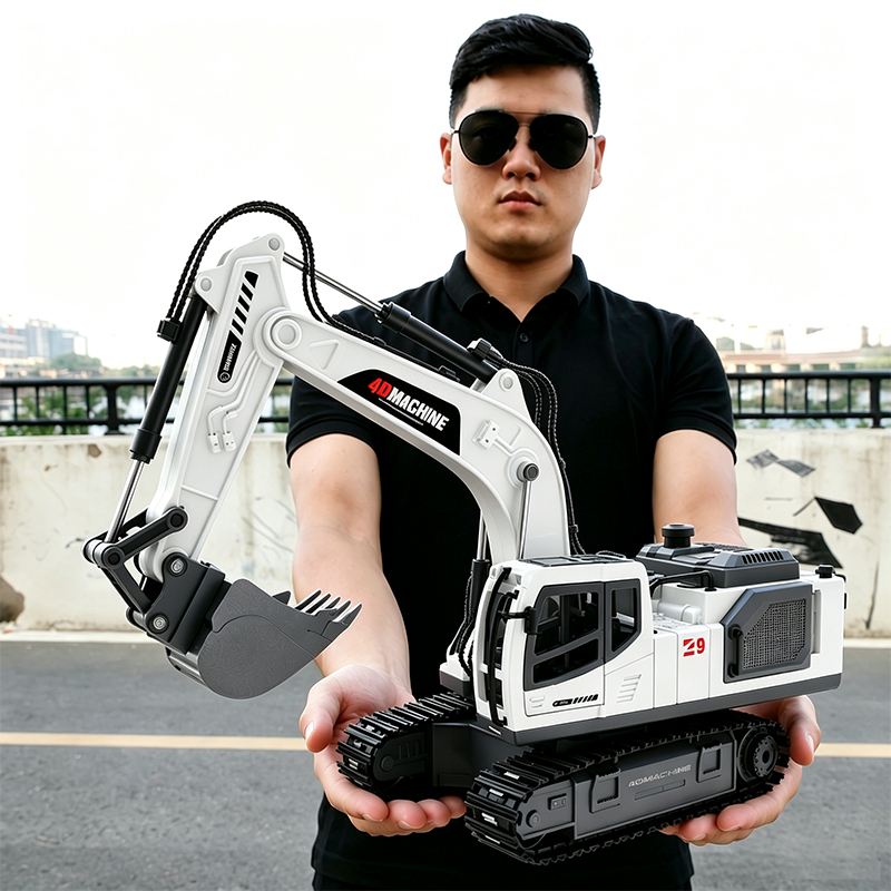 RC Excavator 14 Channel 3 IN 1 - Model Kit Excavator ulasan dan harga