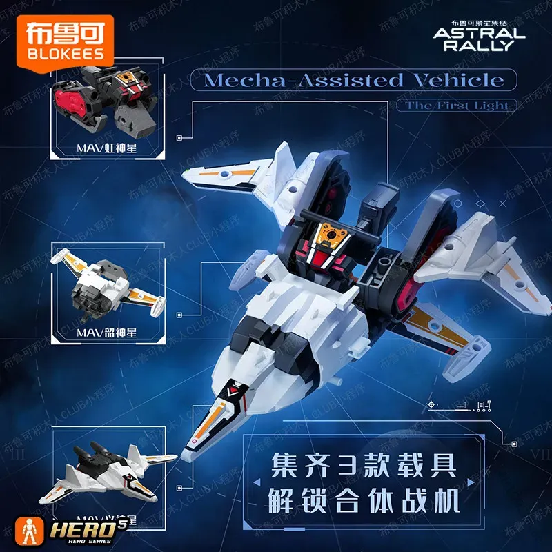 New Genuine Blokees Building F - Model Kit Mecha ulasan dan harga