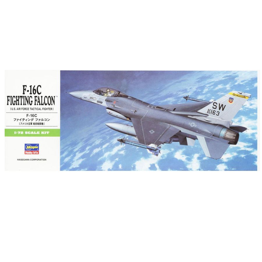 HASEGAWA HA00232 1/72 F-16C Fi - Model Kit Academy ulasan dan harga