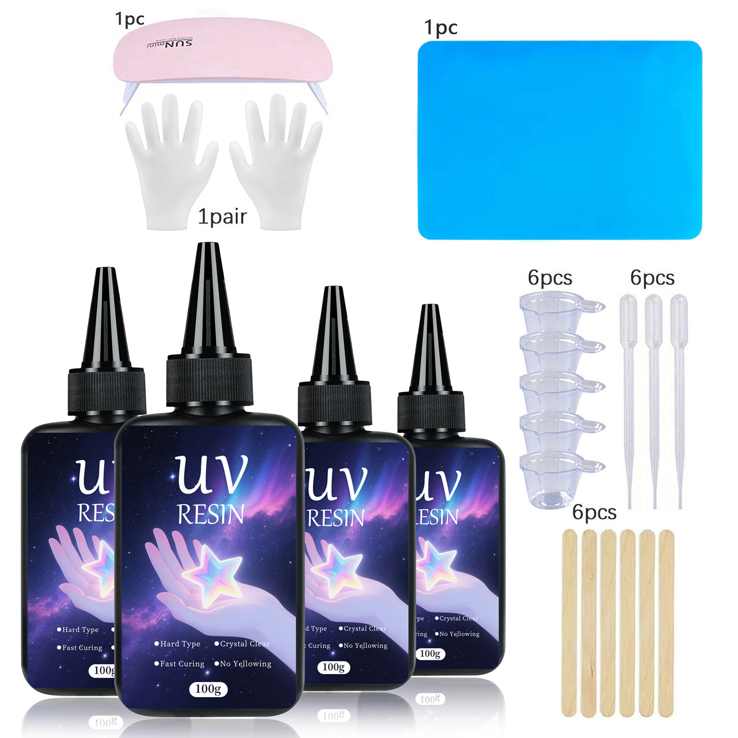 UV Resin kit with Casting Tool - Resin Kit Cast ulasan dan harga