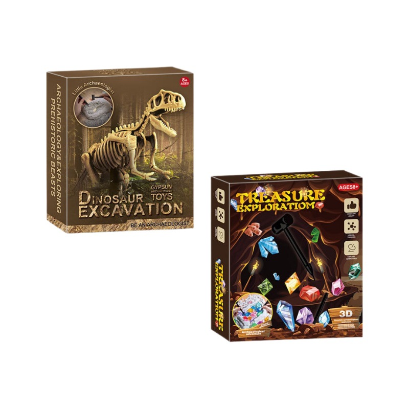 Dinosaur Fossil Excavation Kit - Model Kit Excavator ulasan dan harga