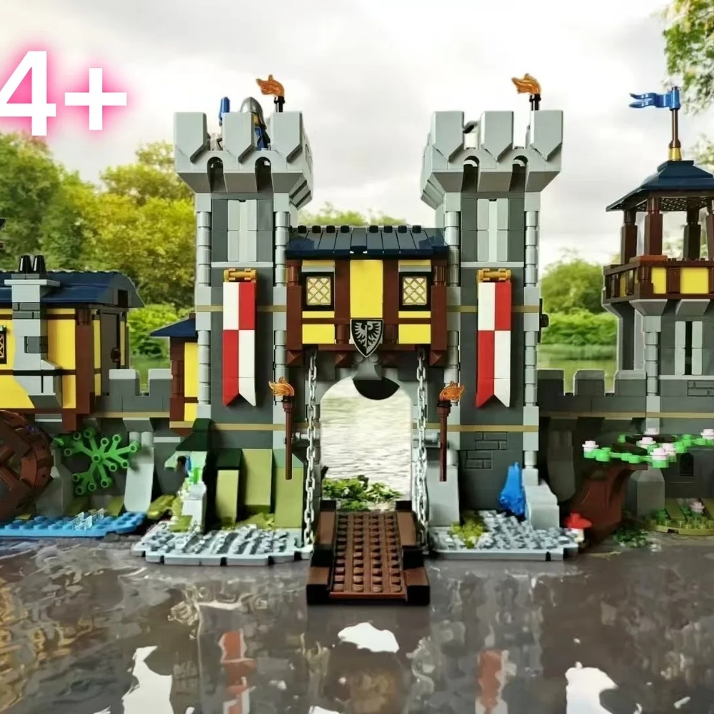 1426pcs New Medieval Castle Ar - Model Kit Game ulasan dan harga
