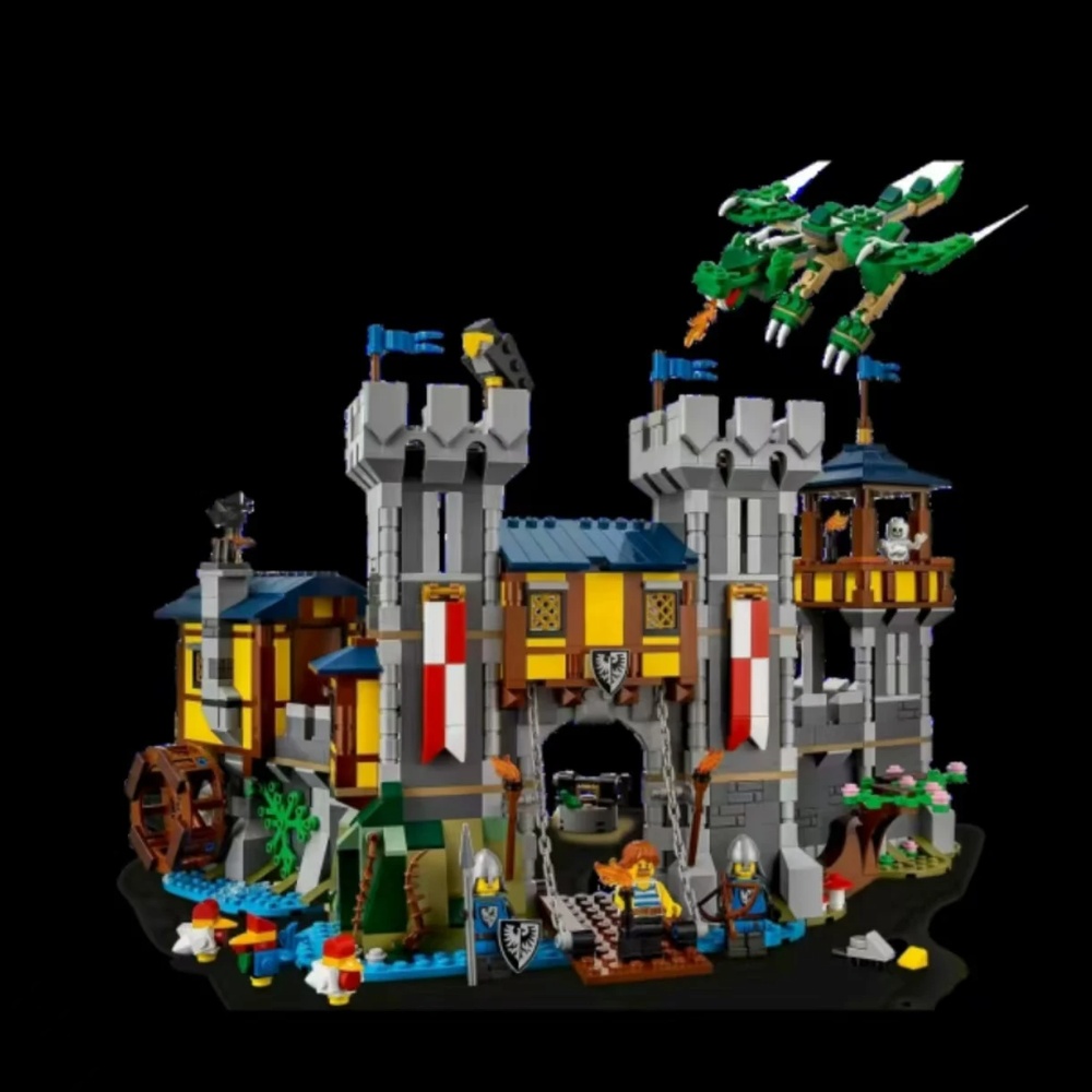 1426pcs New Medieval Castle Ar - Model Kit Game ulasan dan harga