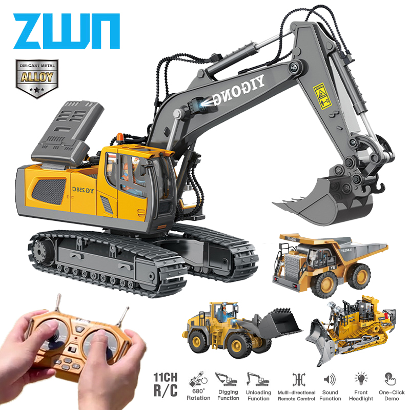 ZWN 2.4G Remote Control Excava - Model Kit Excavator ulasan dan harga