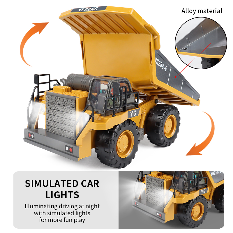 ZWN 2.4G Remote Control Excava - Model Kit Excavator ulasan dan harga