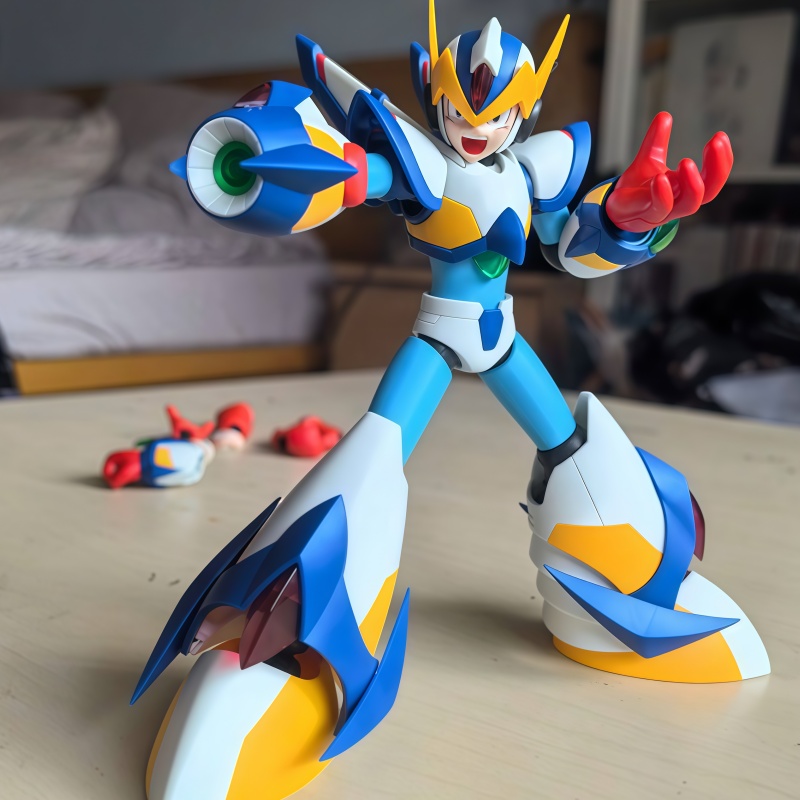 Kotobukiya Rockman X Falcon Ar - Model Kit Zero Megaman ulasan dan harga