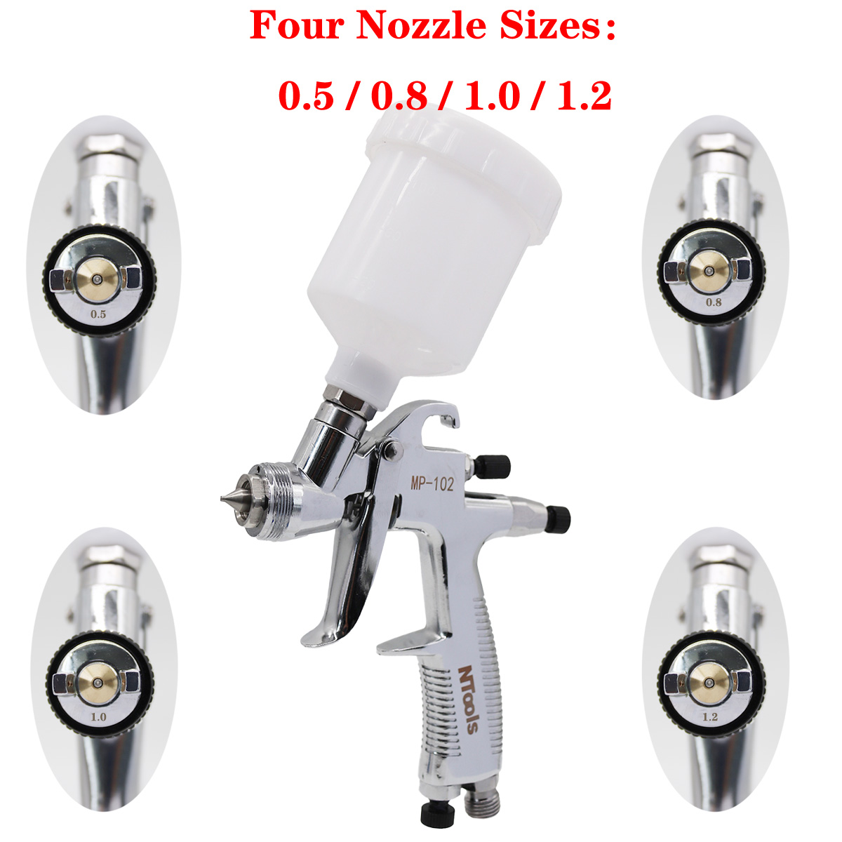 Mini Spray Gun 0.5/0.8/1.0/1.2 - Spray Can Lacquer ulasan dan harga
